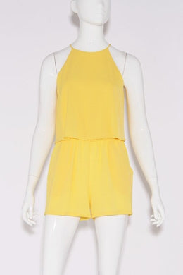 Double Layer Romper SUNNY YELLOW