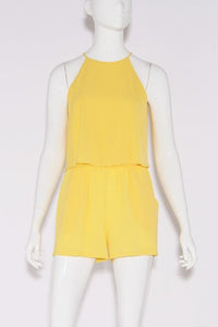 Double Layer Romper SUNNY YELLOW