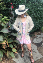 Load image into Gallery viewer, Beige Daisy Jacket