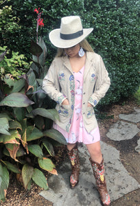 Beige Daisy Jacket
