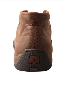 TWISTED X | Brown/Brown Print Men’s Driving Moccasins TOOL LEATHER MDM0059