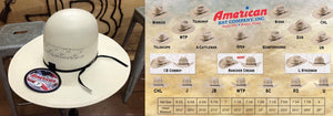 “ 7210 “ | AMERICAN HAT COWBOY STRAW HAT