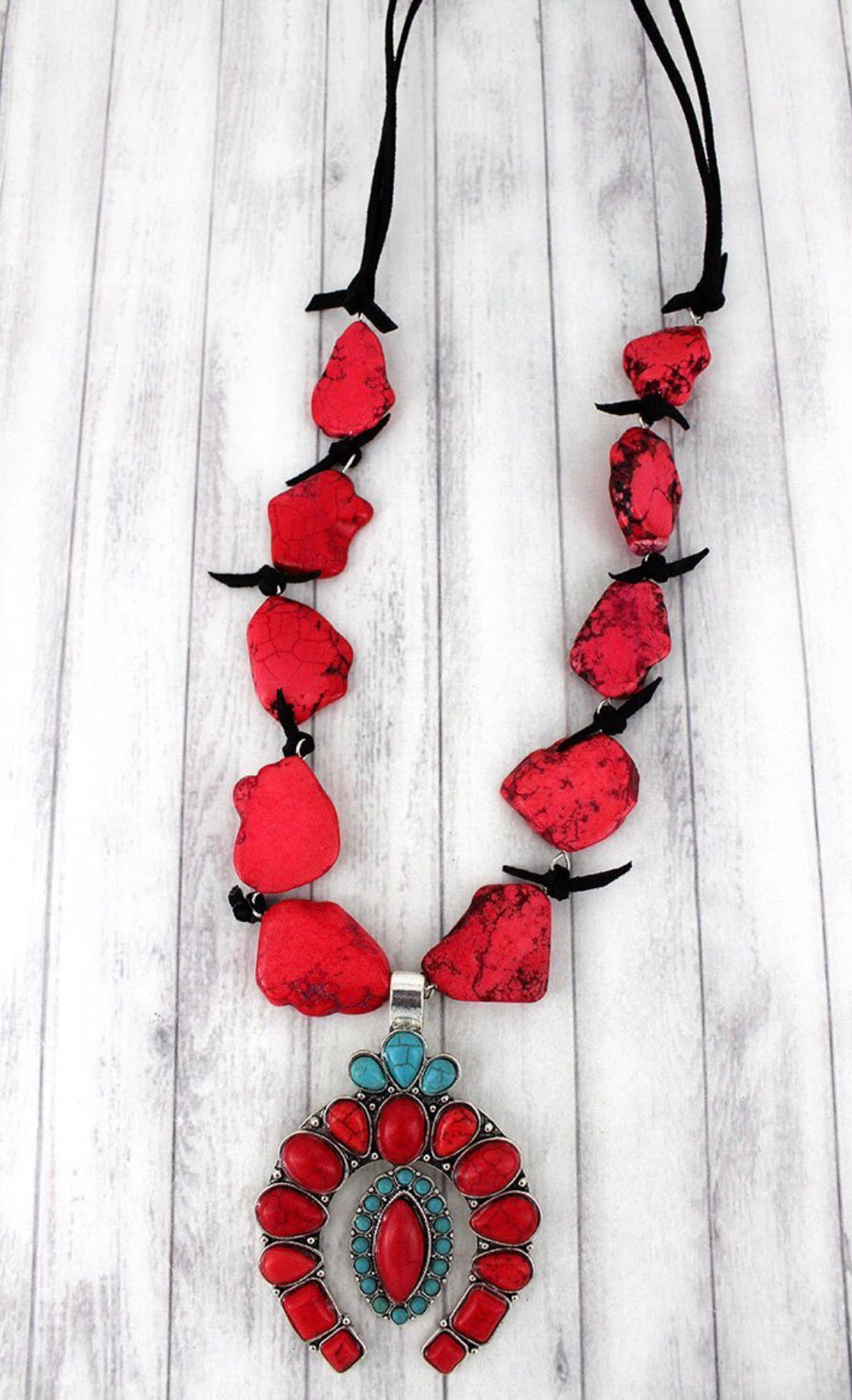 Squash blossom necklace