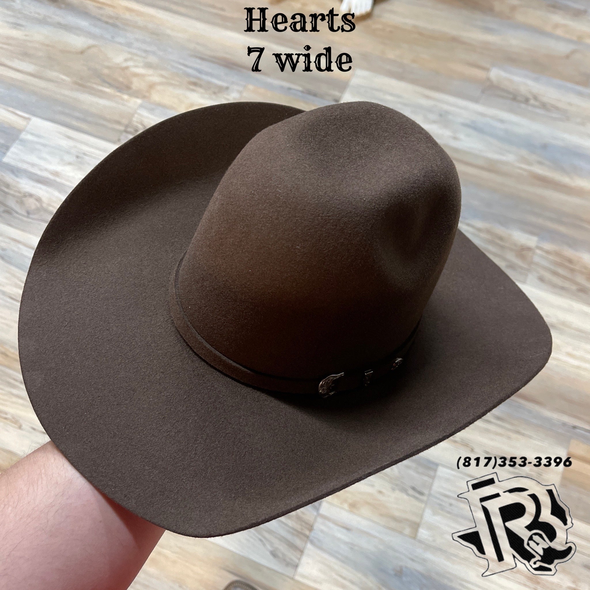 “ Theodore “ | Youth's Chocolate Open Crown Wool Hat T7235047