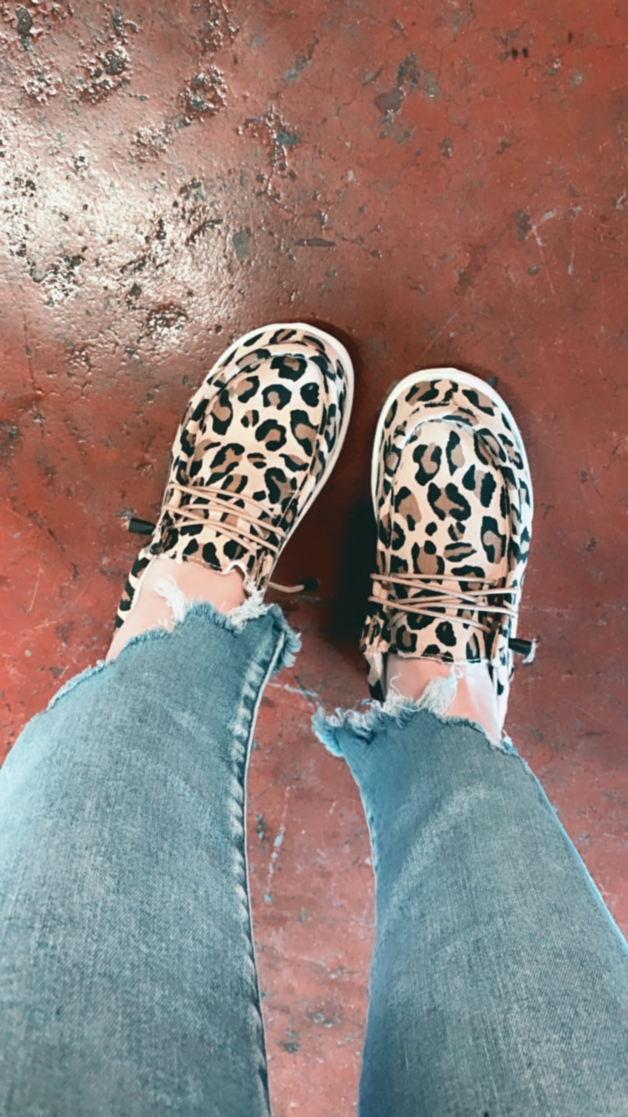 BROWN LEOPARD SHOES
