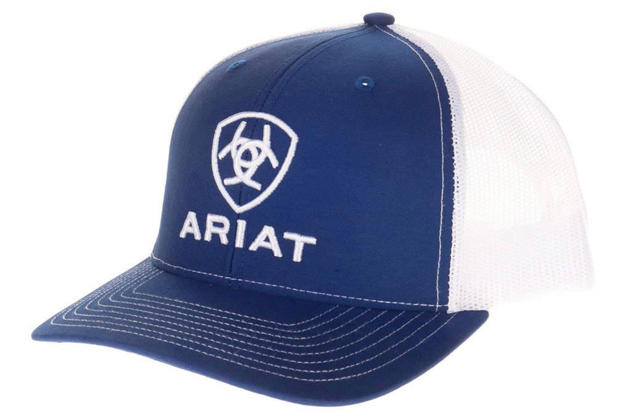 Mens ariat blue cap |A300005227