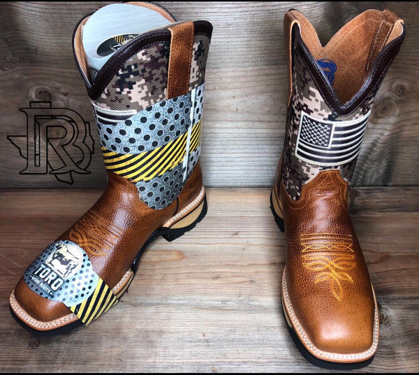 TORO WORK BOOTS STEEL TOE (botas de punta de acero) – Botas Rojero