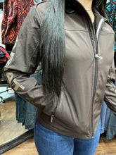 Load image into Gallery viewer, “ Ariel “ | WOMEN ARIAT SOFTSHELL JACKET COFFEE BEAN 10037395