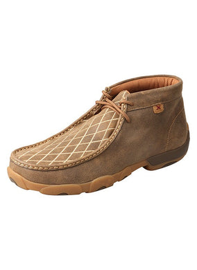 TWISTED X | Men’s Driving Moc Bomber SHOES DIAMONDS (MDM0076)