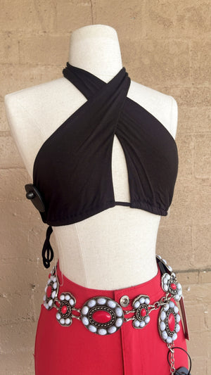 JANET BLACK TOP
