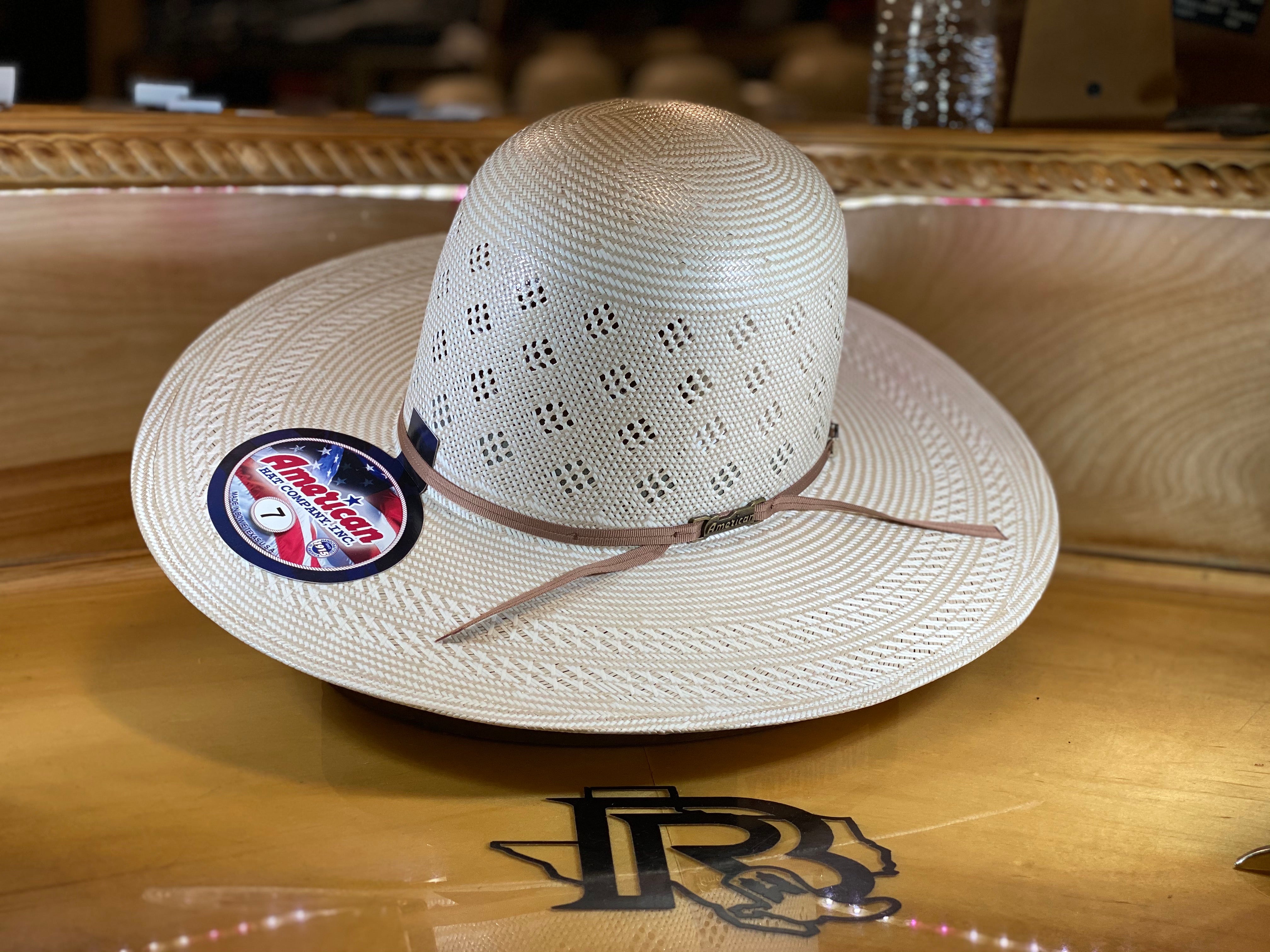 “ 7800 “ | AMERICAN HAT COWBOY STRAW HAT 7800