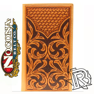 Nocona Leather Rodeo Wallet  Natural N5412448