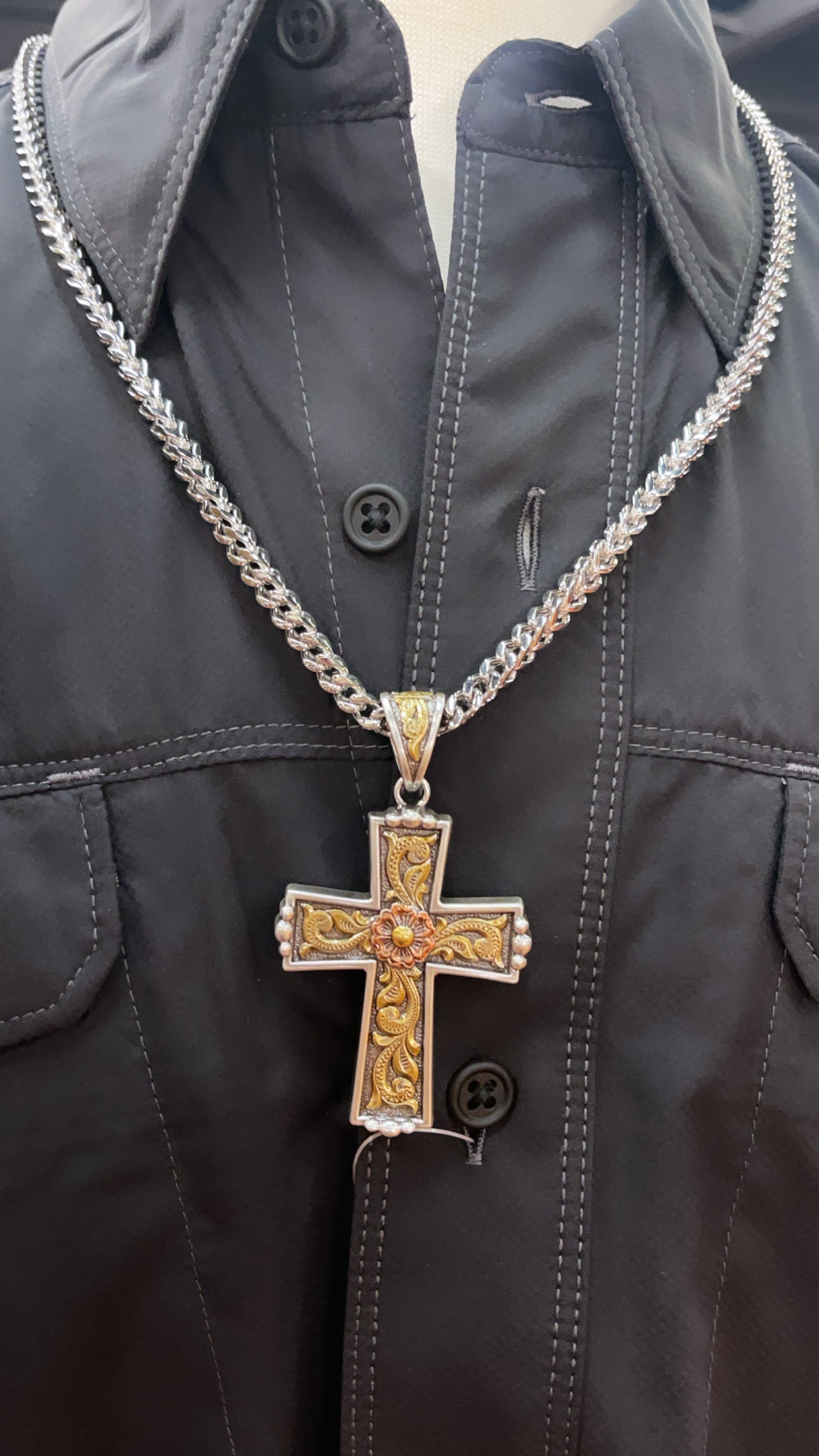 MEN'S TWISTER NECKLACE 32146