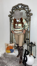 Load image into Gallery viewer, “ Kaia “  | WOMEN CINCH AZTEC PULLOVER MINT MAK9820010