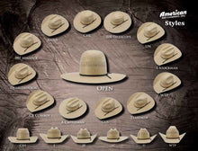 Load image into Gallery viewer, RESISTOL Blakeo: STRAW HAT 4 1/4’’ brim