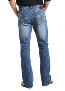 ReFlex Double Barrel Straight Leg Jeans | Rock and Roll Denim Style Number M0S7384