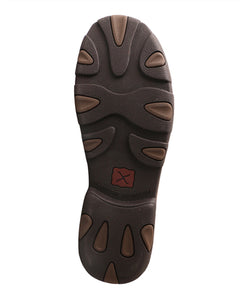 TWISTED X | Brown/Brown Print Men’s Driving Moccasins TOOL LEATHER MDM0059