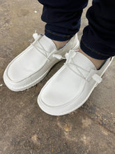 Load image into Gallery viewer, “ WENDY “ | WOMEN HEY DUDE STRETCH SLIP ON SHOE LIGHT GREY 121410211