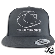 Load image into Gallery viewer, WIDE MINNICK | HAT BAR EDITION CAP CHARCOAL/CHARCOAL
