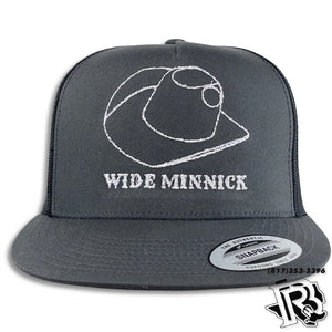WIDE MINNICK | HAT BAR EDITION CAP CHARCOAL/CHARCOAL