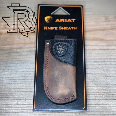 Ariat Leather Knife Sheath - Brown