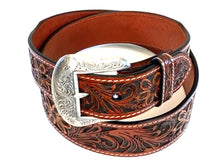 Load image into Gallery viewer, RANGER BELT COMPANY | TOOLED LEATHER TAN WB3971