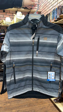 Load image into Gallery viewer, “ Alfonso “ | Cinch Men&#39;s Black with Charcoal Grey Serape | MWJ1063004  Alfonso