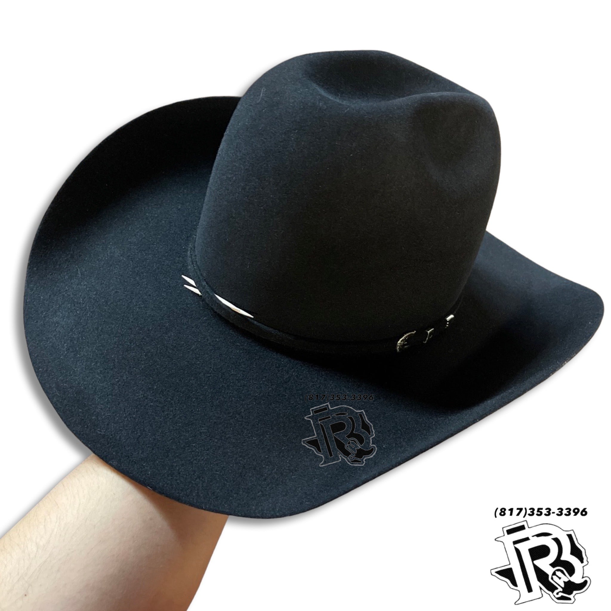 10X BLACK | RODEO KING COWBOY FELT HAT