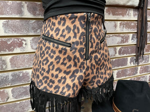 CHEETAH PRINT SHORTS