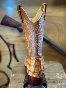 Pirarucu FISH BOOT ORIGNAL ANTIQUE SADDLE