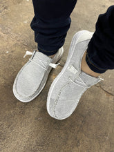 Load image into Gallery viewer, “ WENDY “ | WOMEN HEY DUDE STRETCH SLIP ON SHOE LIGHT GREY  121410705
