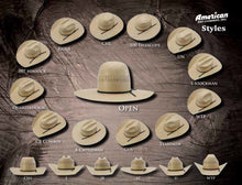 Load image into Gallery viewer, AMERICAN HAT |  STRAW HAT TC8880 4 1/4’’