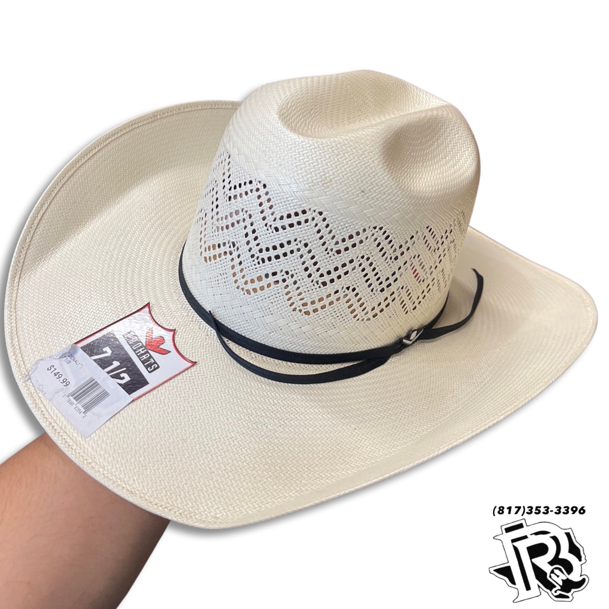 “ DENALI “ | MEN COWBOY STRAW HAT