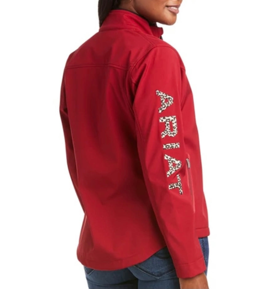 WOMENS ARIAT NEW TEAM SOFTSHELL JACKET CHEETAH (10037397)