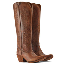 Load image into Gallery viewer, Womens Guinevere natural distress allegro western boots ARIAT  | 10044548