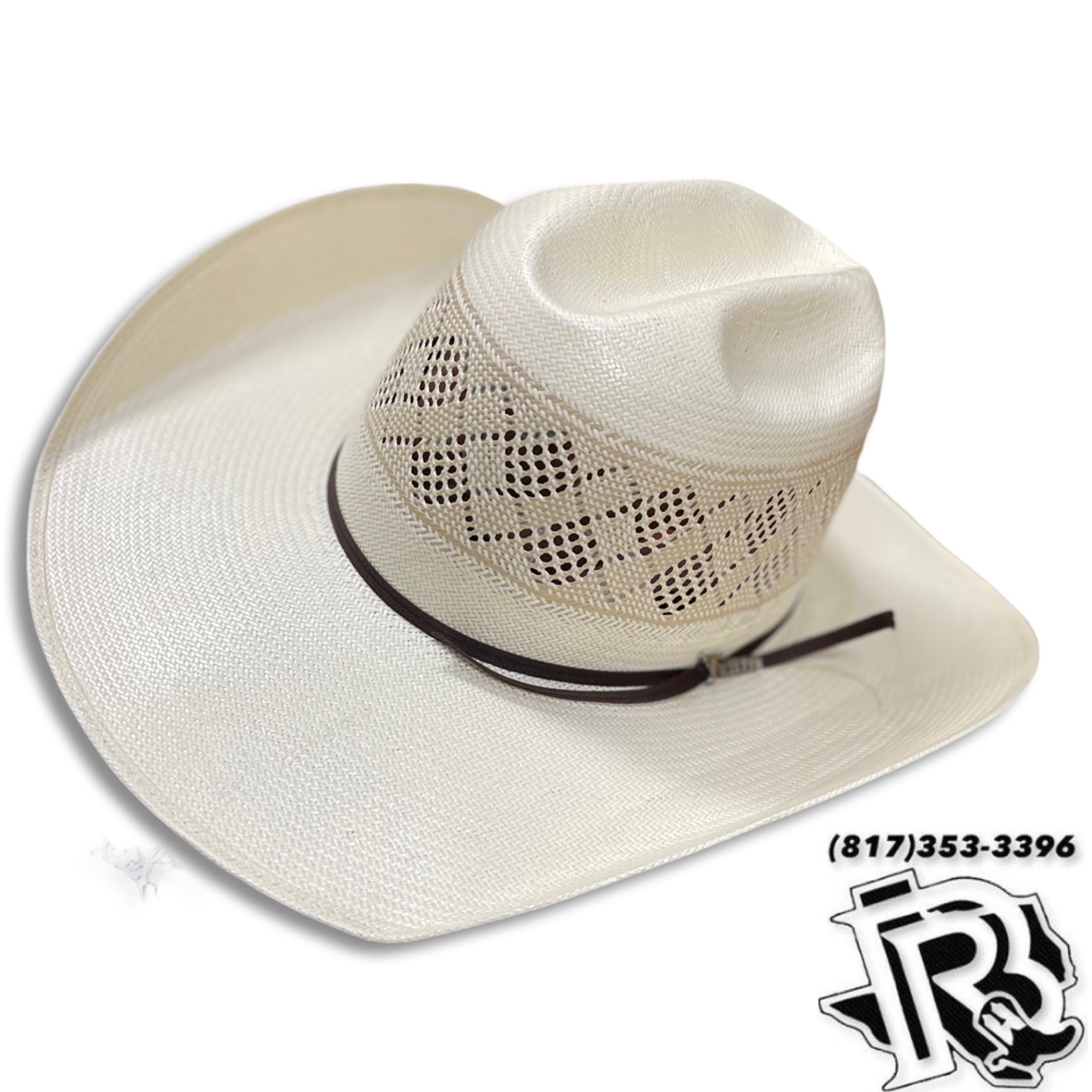 TWISTER 20X | SHANTUNG HAT IVORY/TAN STRAW COWBOY HAT T73546