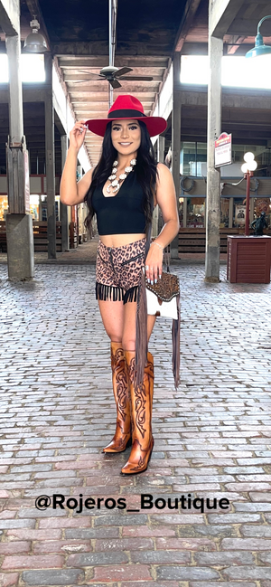 CHEETAH PRINT SHORTS