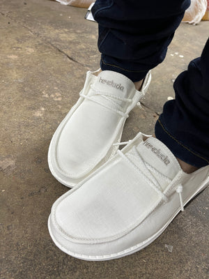 “ WENDY “ | WOMEN HEY DUDE STRETCH SLIP ON SHOE LIGHT GREY. 121410228