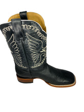 Load image into Gallery viewer, SQUARE TOE BOOT OKLAHOMA BLACK MOH210