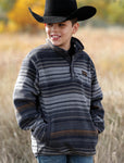KID’S CINCH PULLOVER SWEATER CHARCOAL (MWK7590006)