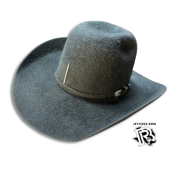 20X CHARCOAL GRIZZLY AMERICAN HAT FELT COWBOY HAT