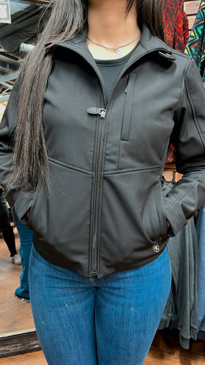 “ Amira “ | WOMENS ARIAT JACKET BLACK SOFT SHELL 10033006