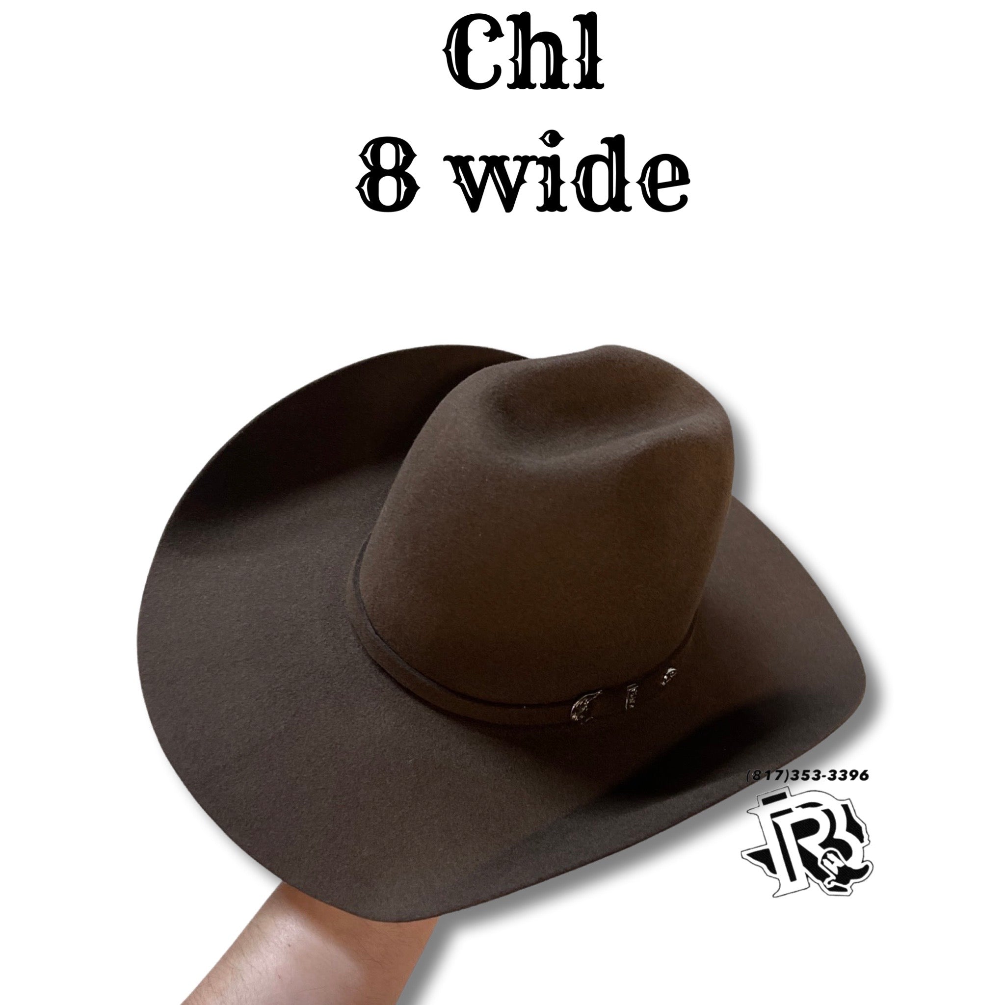 “ Theodore “ | Youth's Chocolate Open Crown Wool Hat T7235047