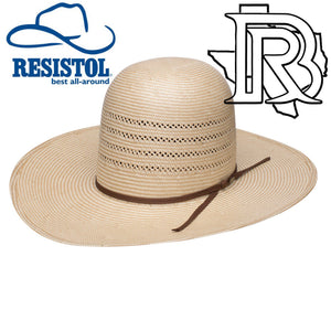 RESISTOL 4 CORNERS: STRAW HAT 4 1/4 BRIM