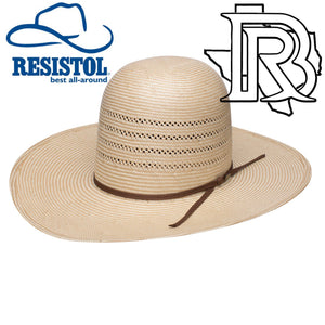 RESISTOL 4 CORNERS: STRAW HAT 4 1/4 BRIM
