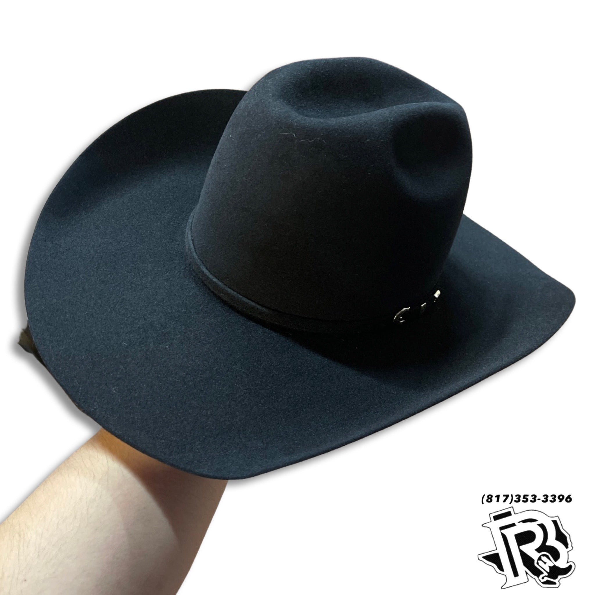10X BLACK | RODEO KING COWBOY FELT HAT