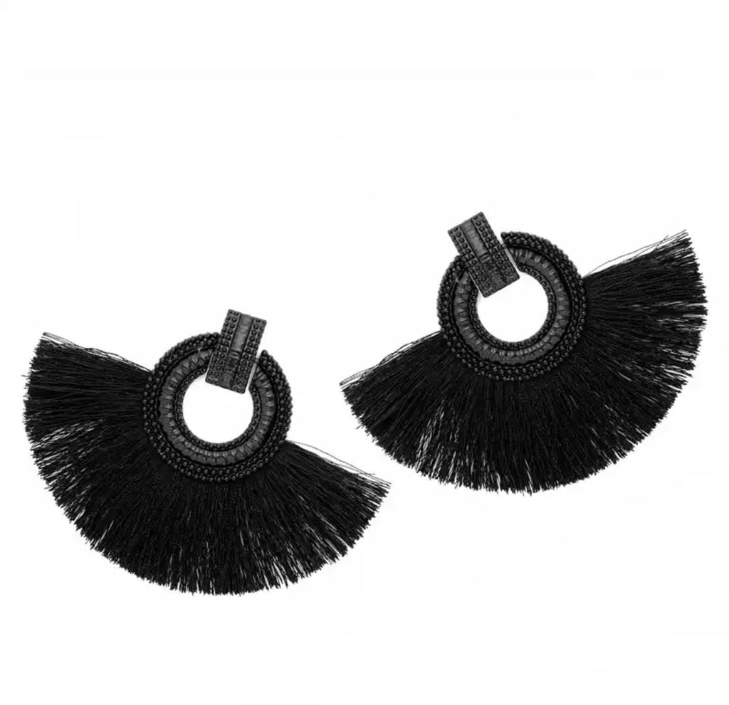 Women tassel earrings
