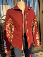 Load image into Gallery viewer, “ Lilly “ | WOMEN CINCH JACKET MAROON  JACKET BURGUNDY MAJ9857001