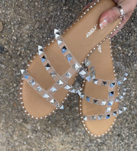 Load image into Gallery viewer, DING- 32 CLEAR SANDALS