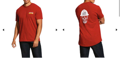 MEN'S ARIAT Rebar Cotton Strong Roughneck Graphic T-Shirt (10030302)